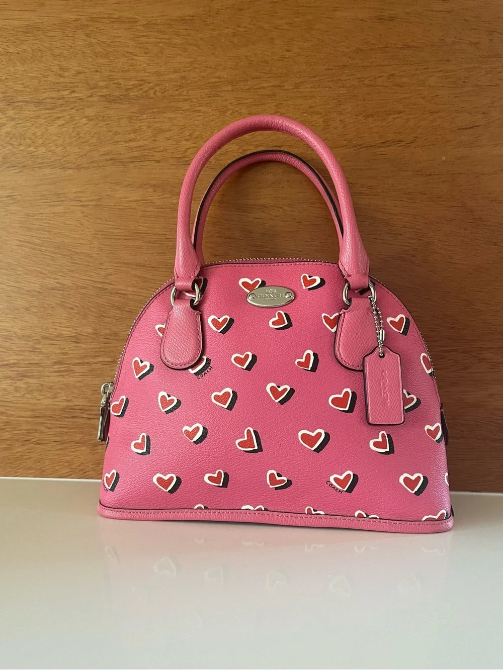 Coach valentine mini